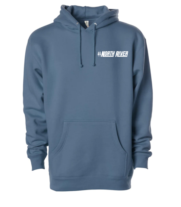 Storm Blue Independent Heavyweight Hooded Pullover Sweatshirt – North ...