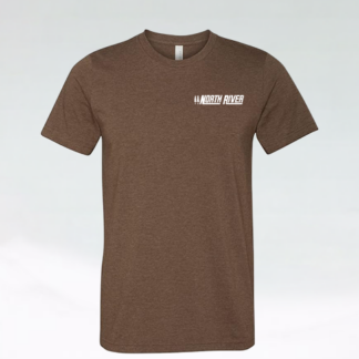 Heather Brown Short Sleeve Tee
